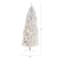 6ft. Pre-Lit White Artificial Christmas Tree, Warm White LED Lights
